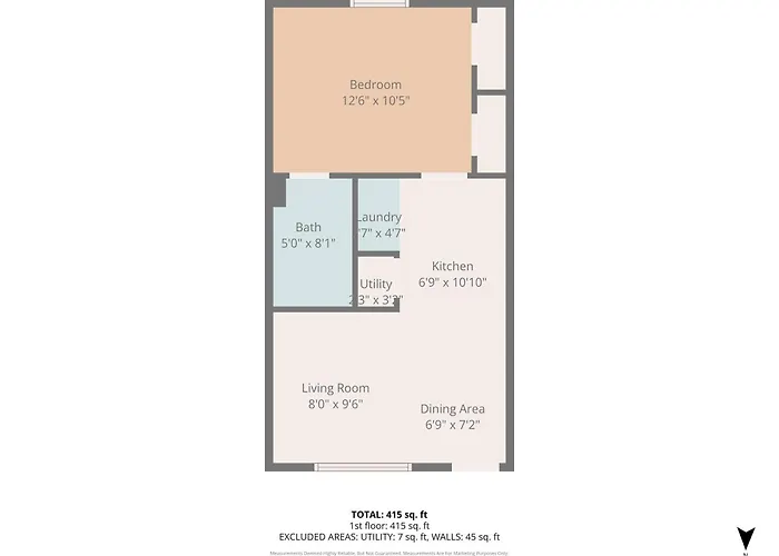 Tcu Gem - Stylish With King Bed & Full Kitchen Apartment Fort Worth